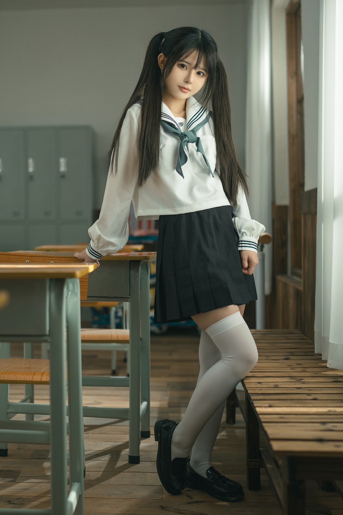 Cosplay Rua阮阮 授课中 In Class(60P)