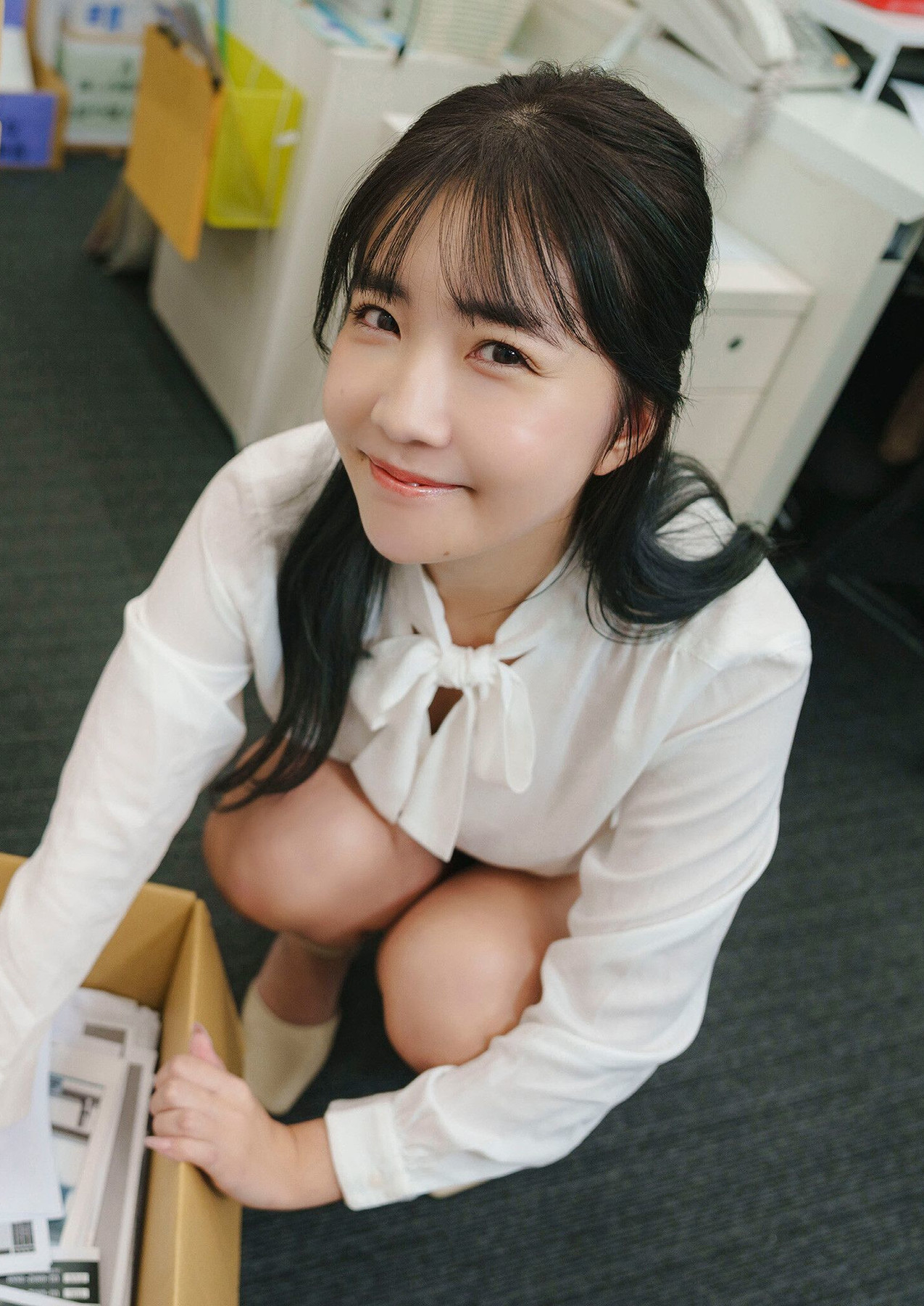 Kisumi Amau 天羽希純, 写真集 「もっと！教えて あまう先輩！！ スピサン グラビアフォトブック」 Set.01