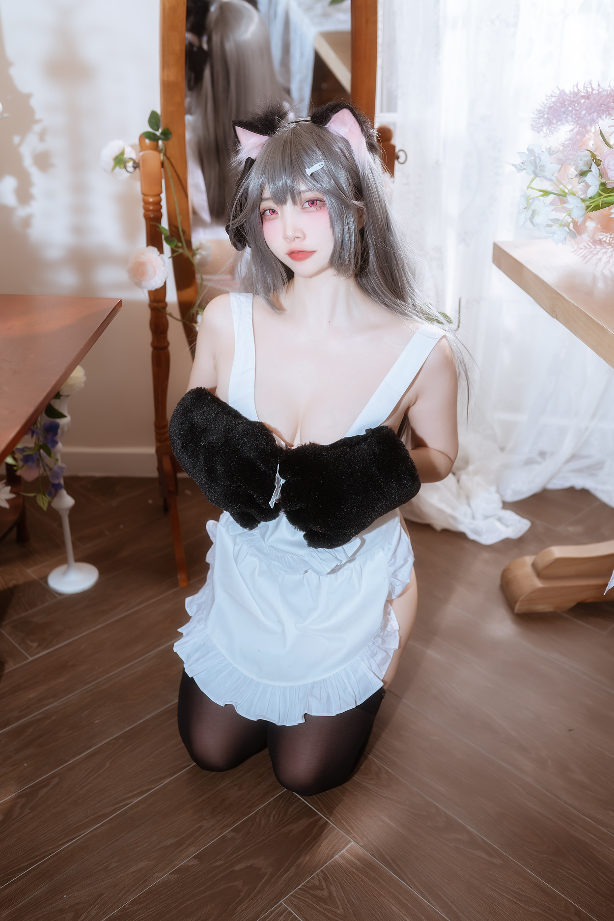 Cosplay 二佐Nisa 碧蓝水星纪念围裙(41P)