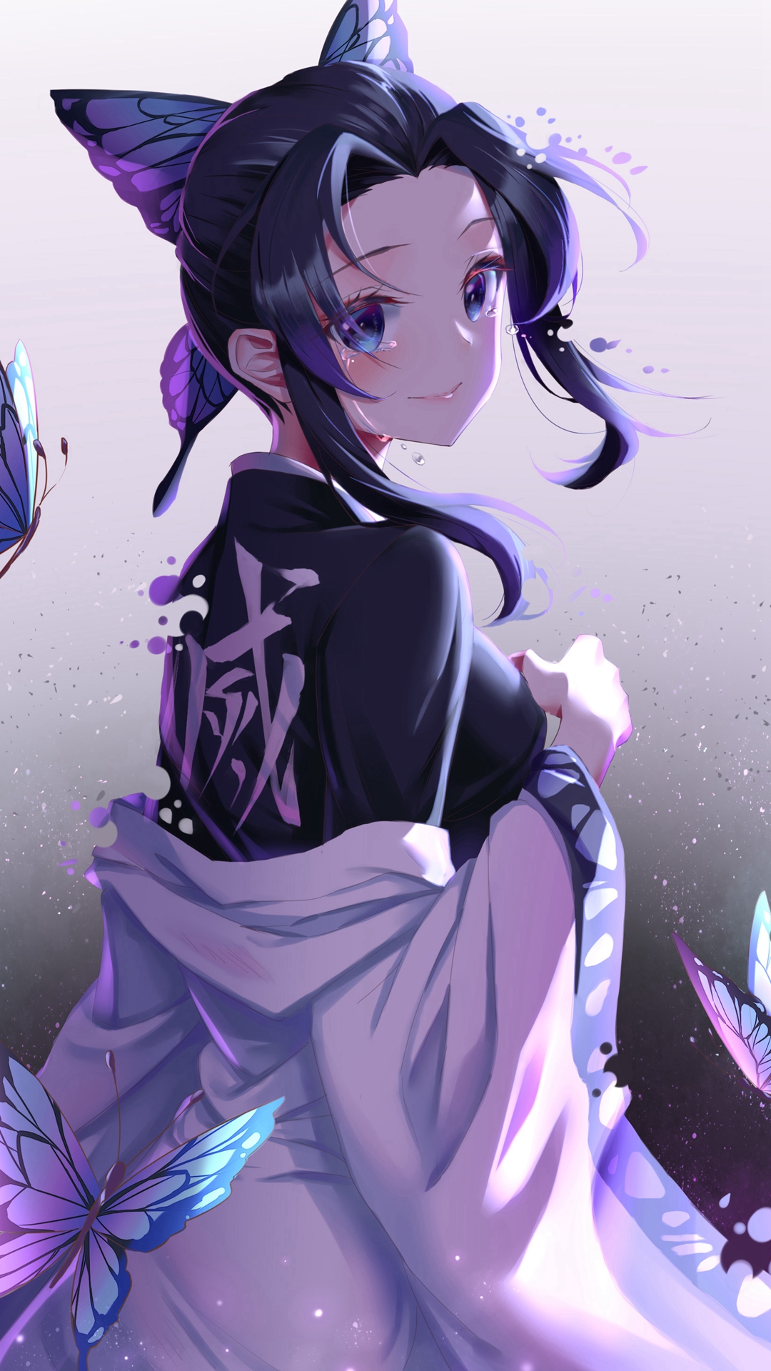 鬼灭之刃蝴蝶忍同人插画