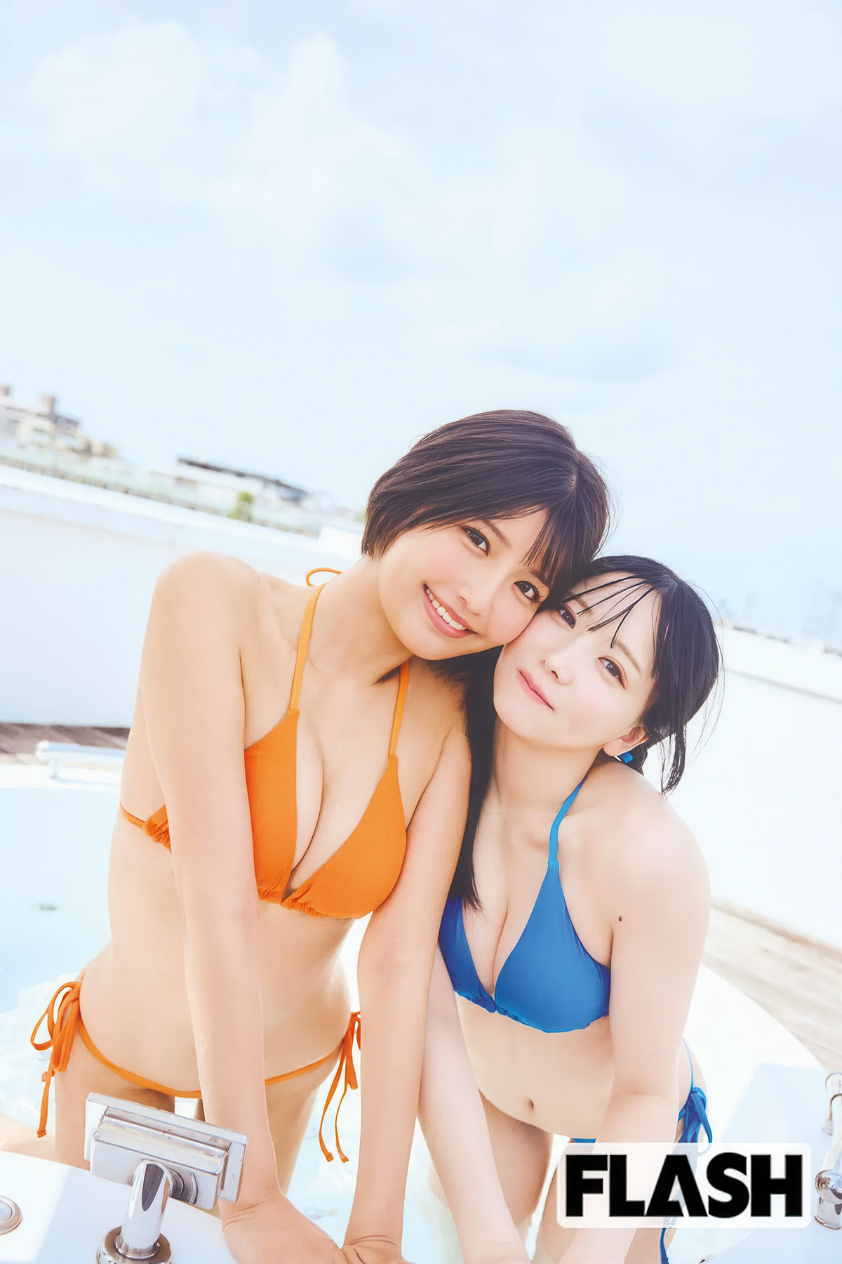 Ami Minami 南あみ, Sui Utatane うたたね翠, FLASH 2025.08.05 (フラッシュ 2025年8月5日号)