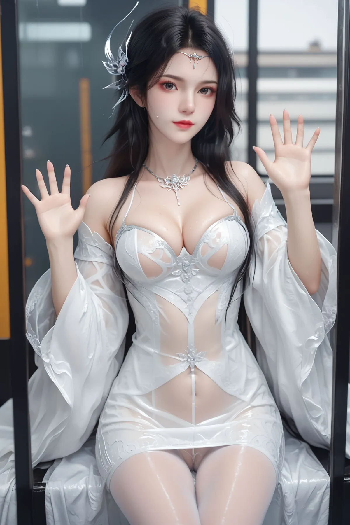 Coser@呆米米 – 猫耳女仆 (21P)