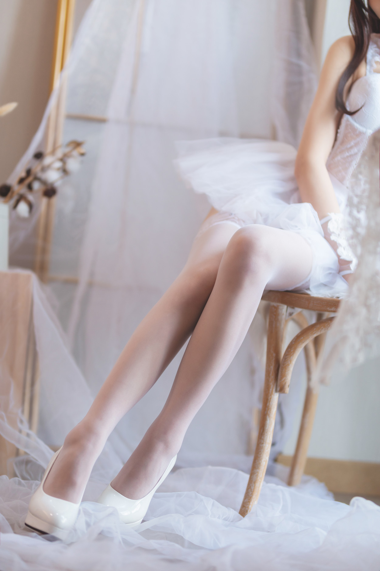 Cosplay 封疆疆v 纯白(45P)