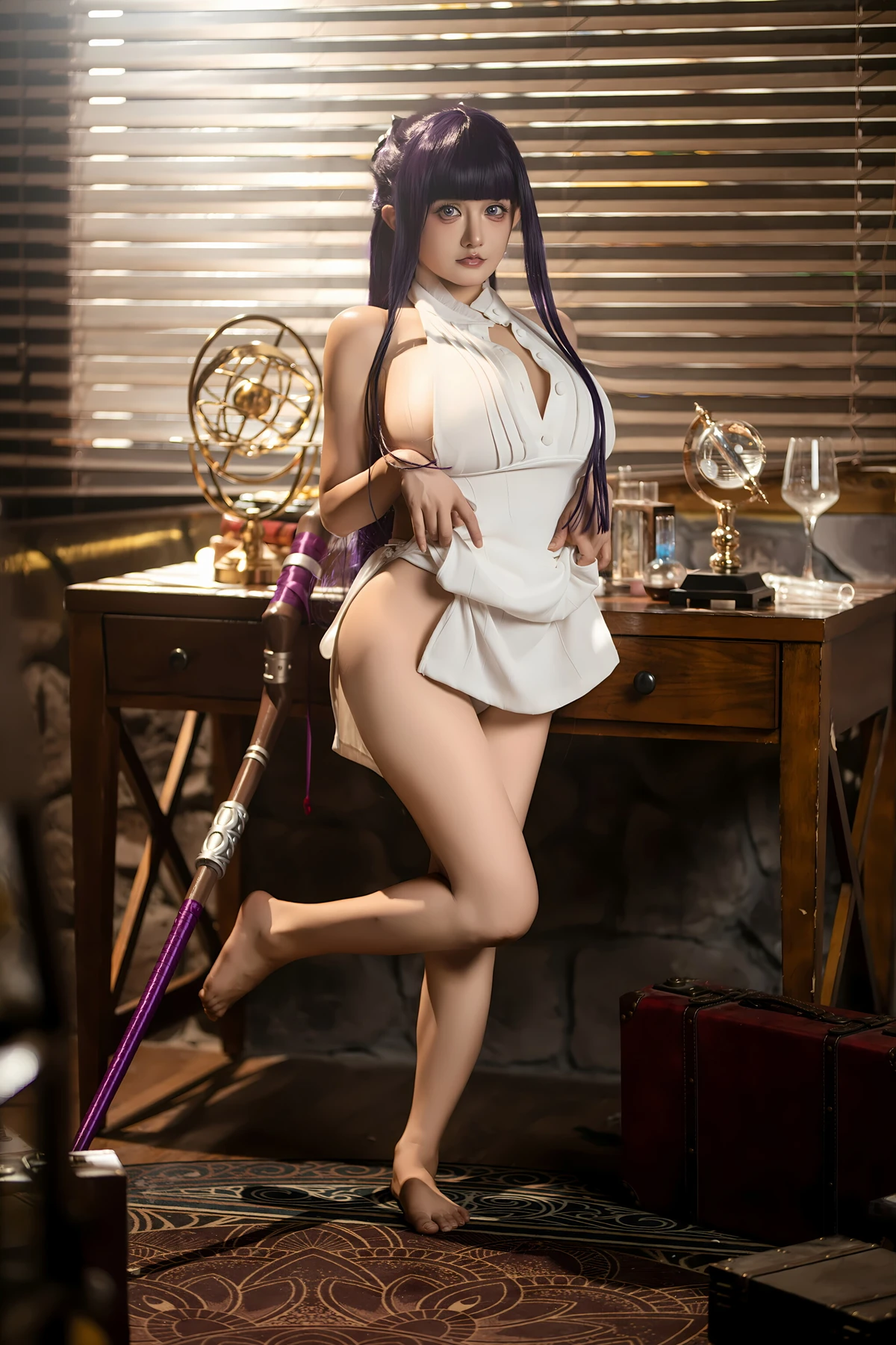 Cosplay 虎牙古阿扎 – 菲伦 Set.02