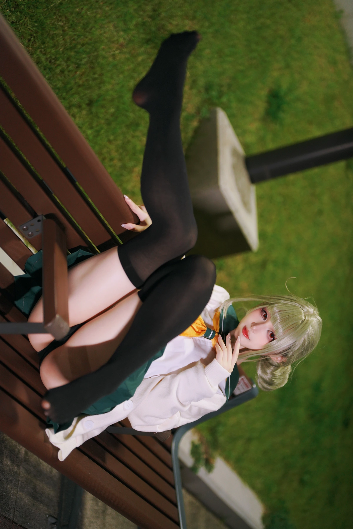 Cosplay 幼愛Youmeko – 小琪舞JK工作服