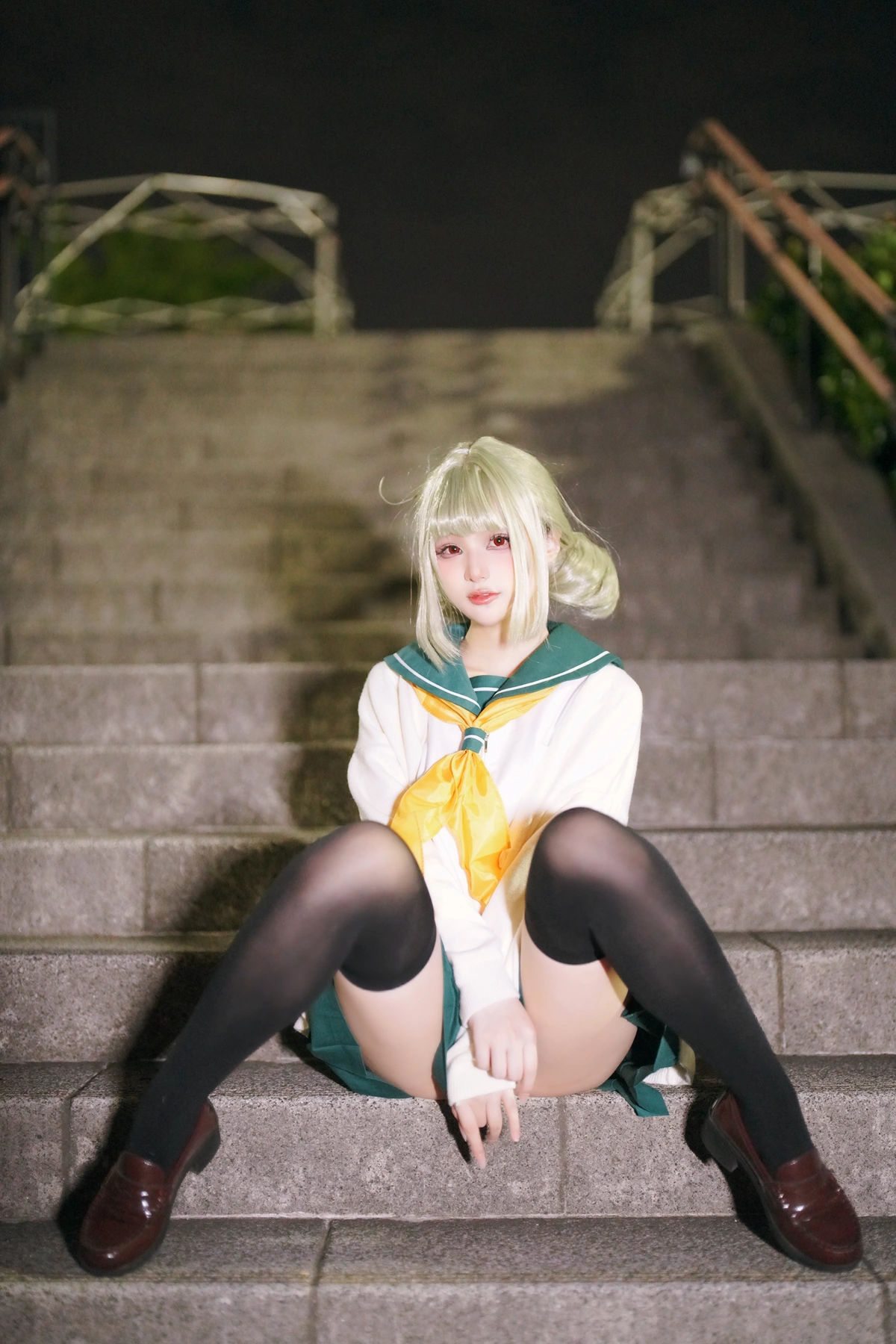 Cosplay 幼愛Youmeko – 小琪舞JK工作服