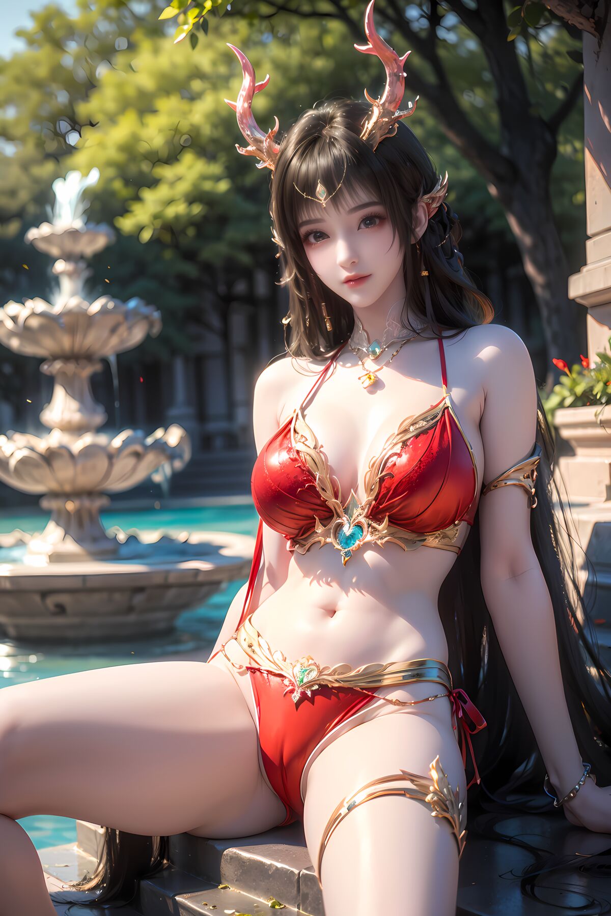AI Generated 百炼成神 – 云落 (81P)