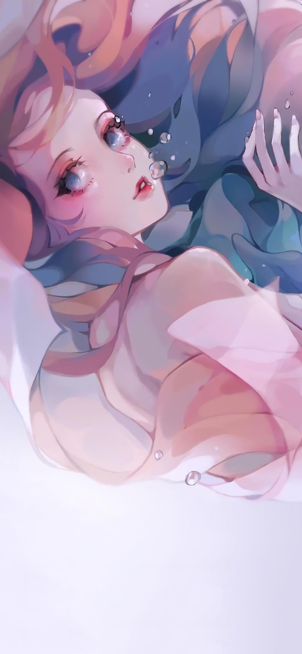 甜美女生手绘美图
