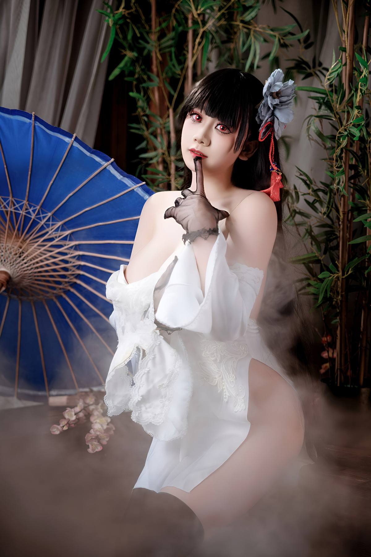 Cosplay 阿雪雪 – 碧蓝航线 逸仙 中式 Set.02