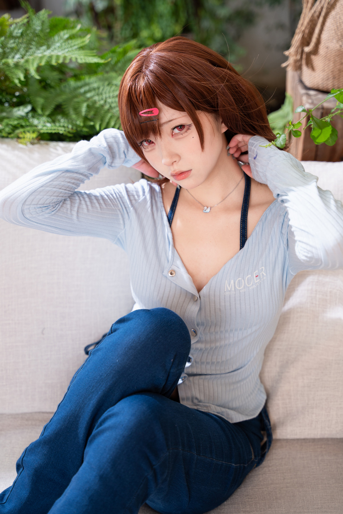 Cosplay 花铃 円香牛仔裤(54P)