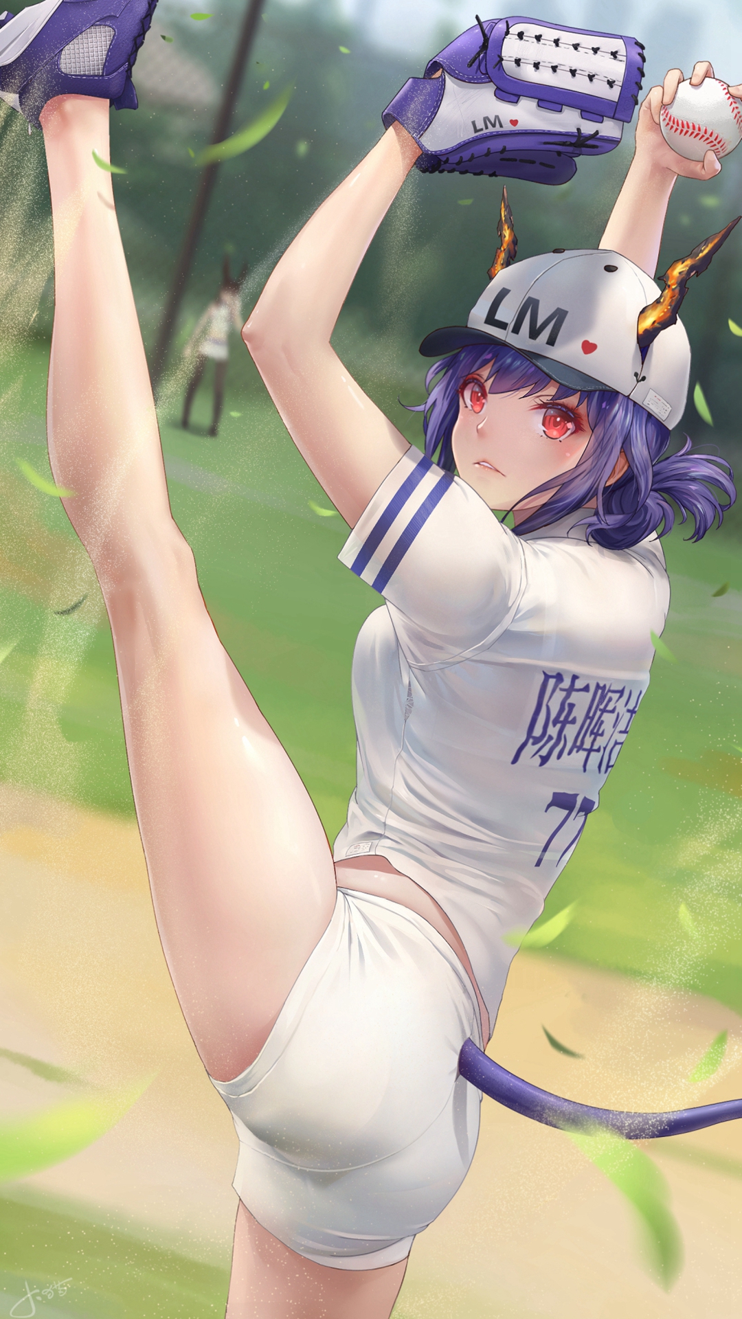 二次元动漫美女插画