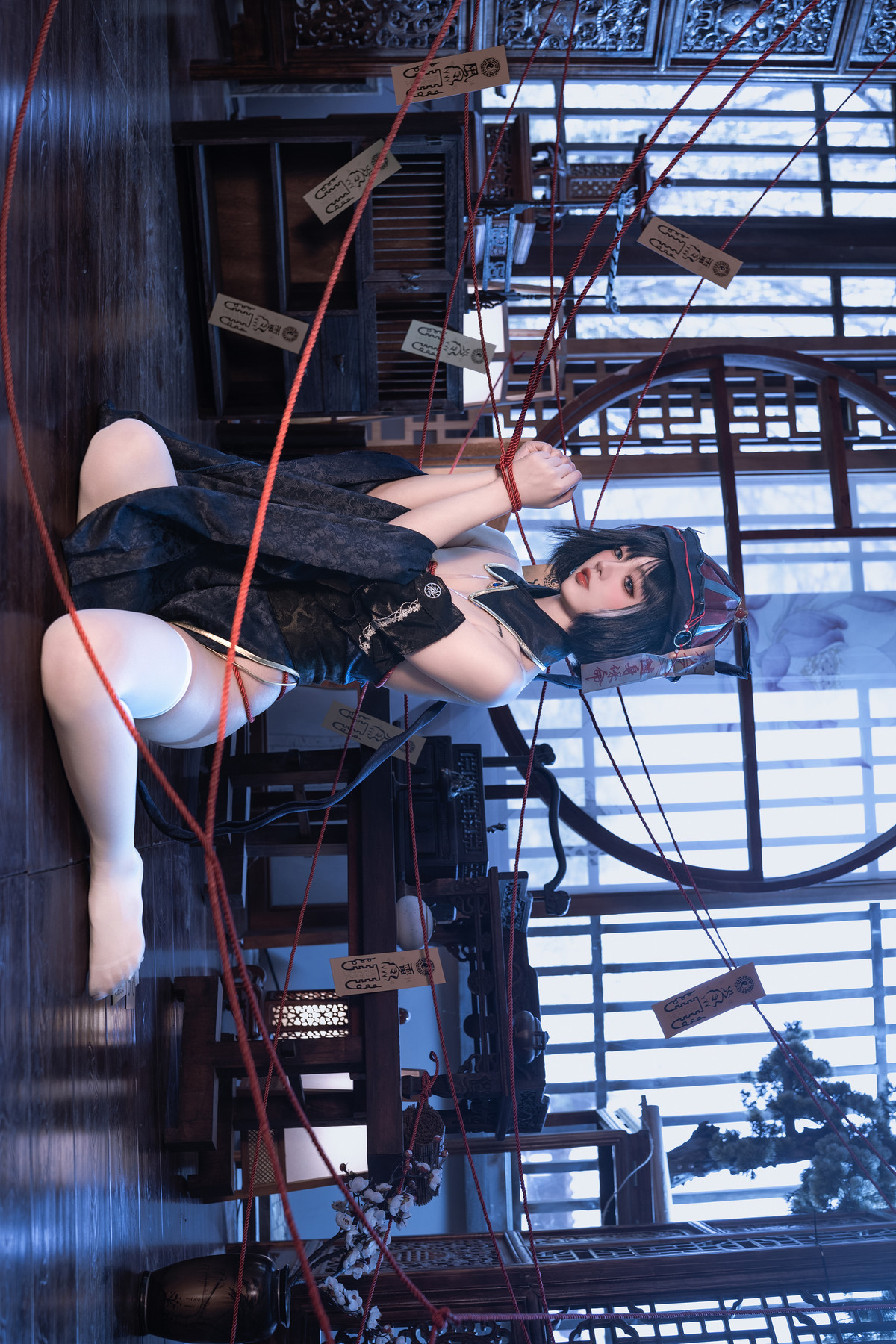 Cosplay 桃良阿宅 华甲小僵尸(70P)