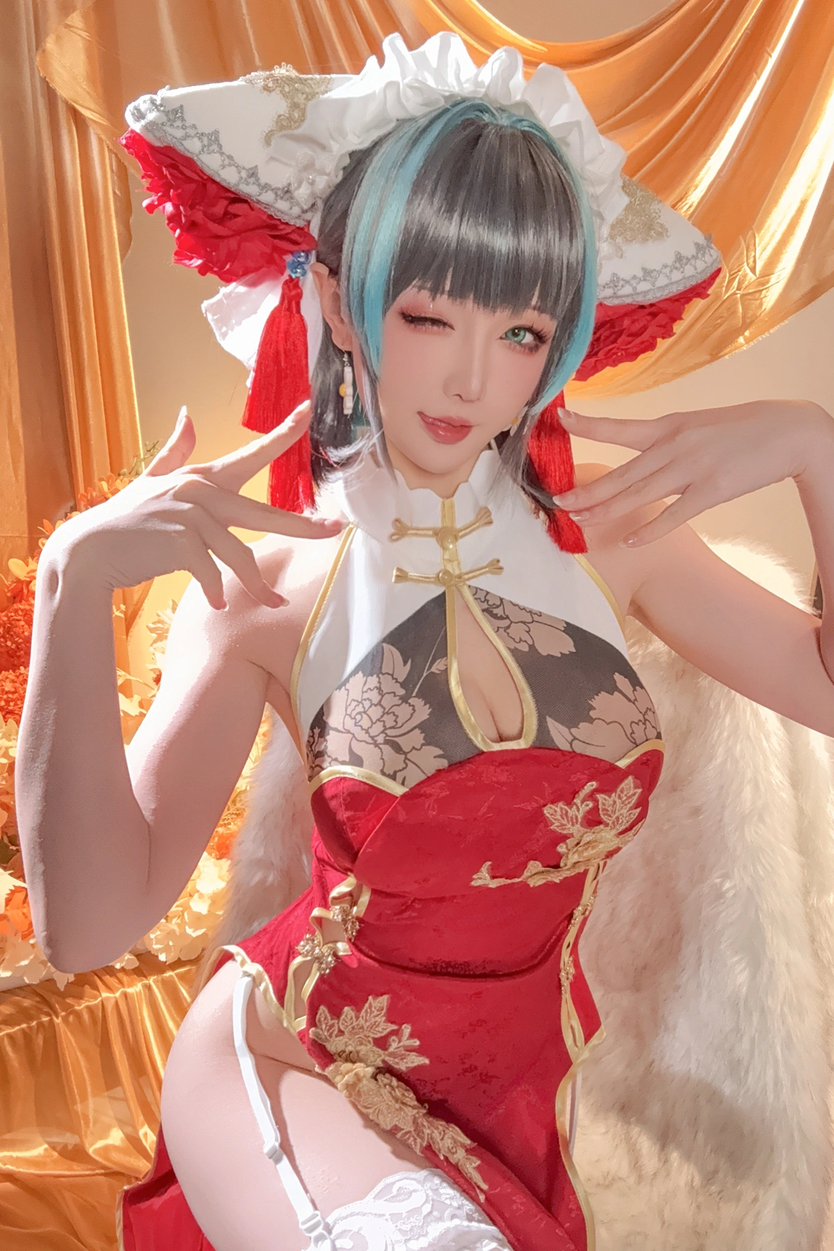 Cosplay 星之迟迟Hoshilily – 碧蓝航线柴郡