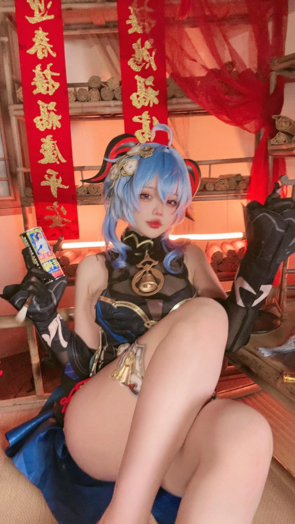 [網路收集系列]Coser@小瑤么么 – 甘雨海燈節禮服[40P]