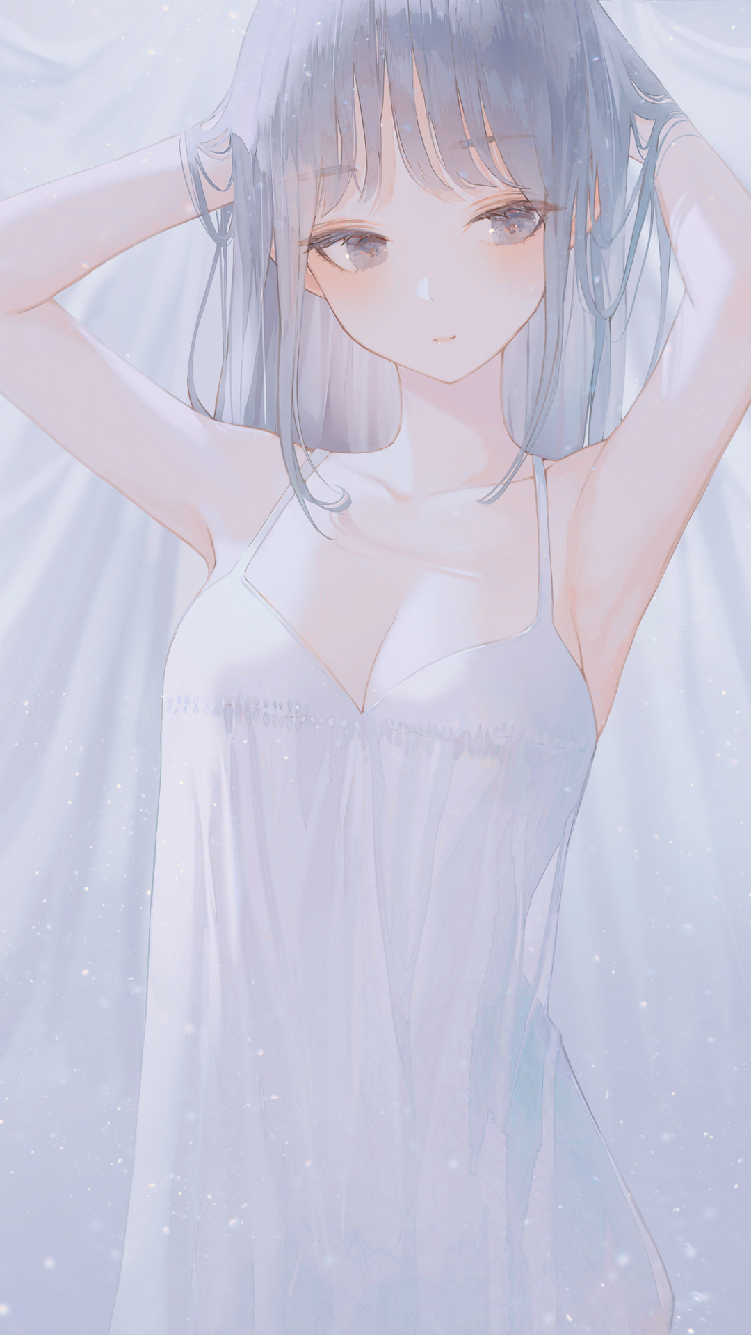 简约风格同人动漫少女