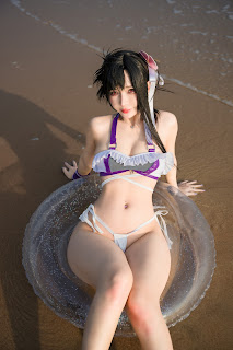 Coser@UmekoJ – Tifa Lockhart Swimsuit – Final Fantasy