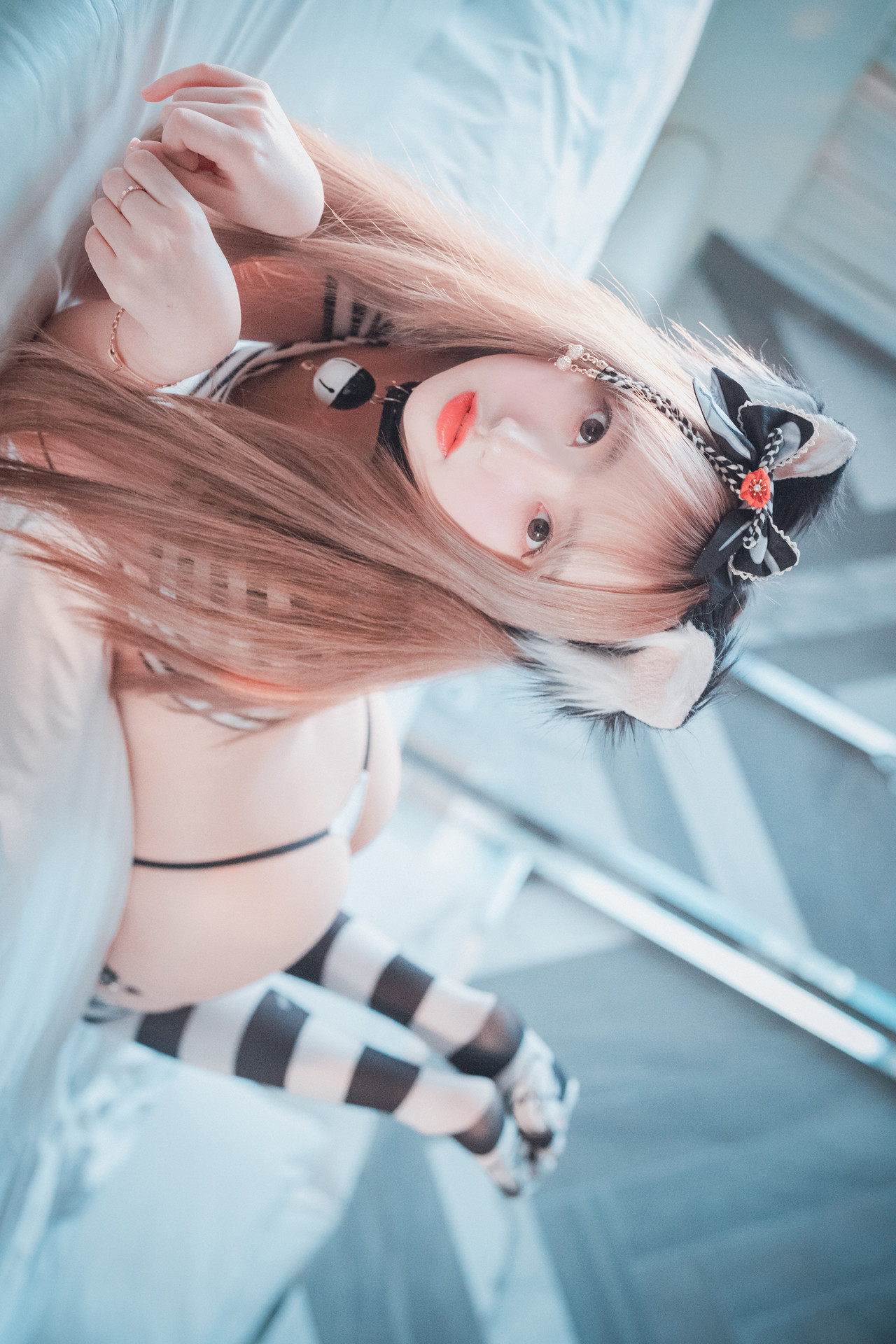 HaNari 하나리, DJAWA ‘Catgirl in Stripes’ Set.03(32P)