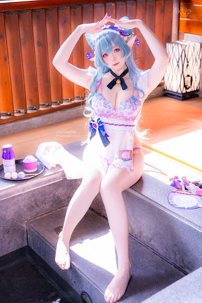 Coser@幼愛Youmeko 黑漆皮高跟兔女郎