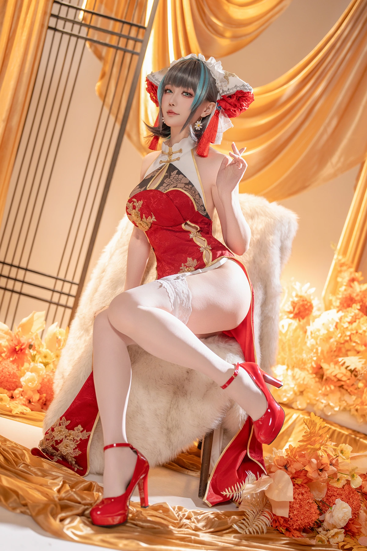 Cosplay 星之迟迟Hoshilily – 碧蓝航线柴郡