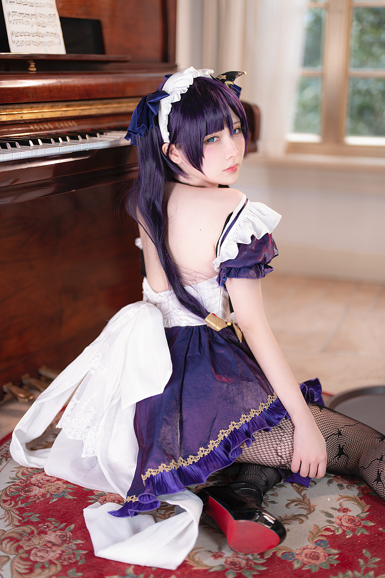 Cosplay 樱梨梨 莫娜女佣