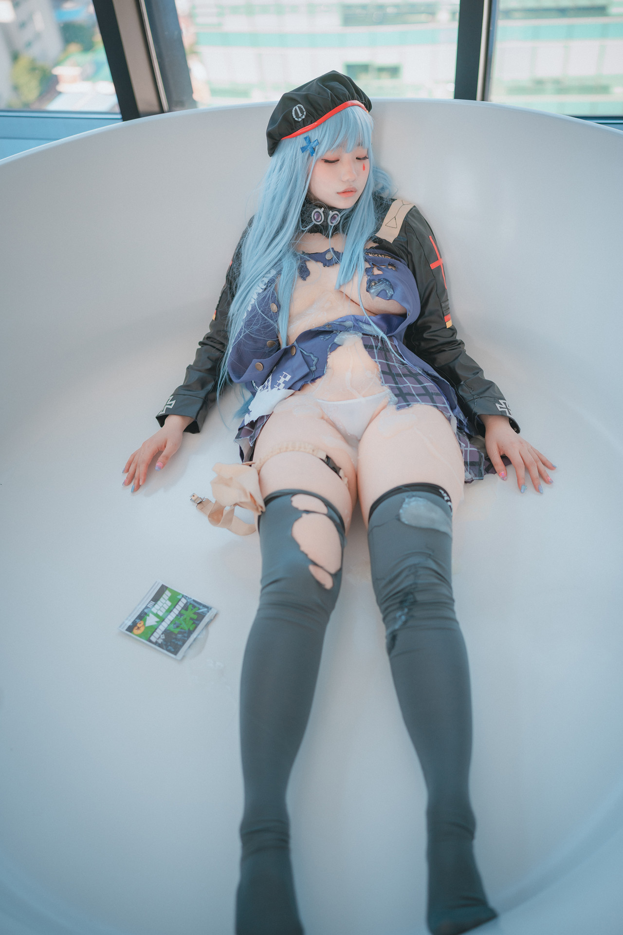 Mimmi 밈미, DJAWA ‘Girls’ Frontline HK416 Damaged Ver.’ Set.04(50P)