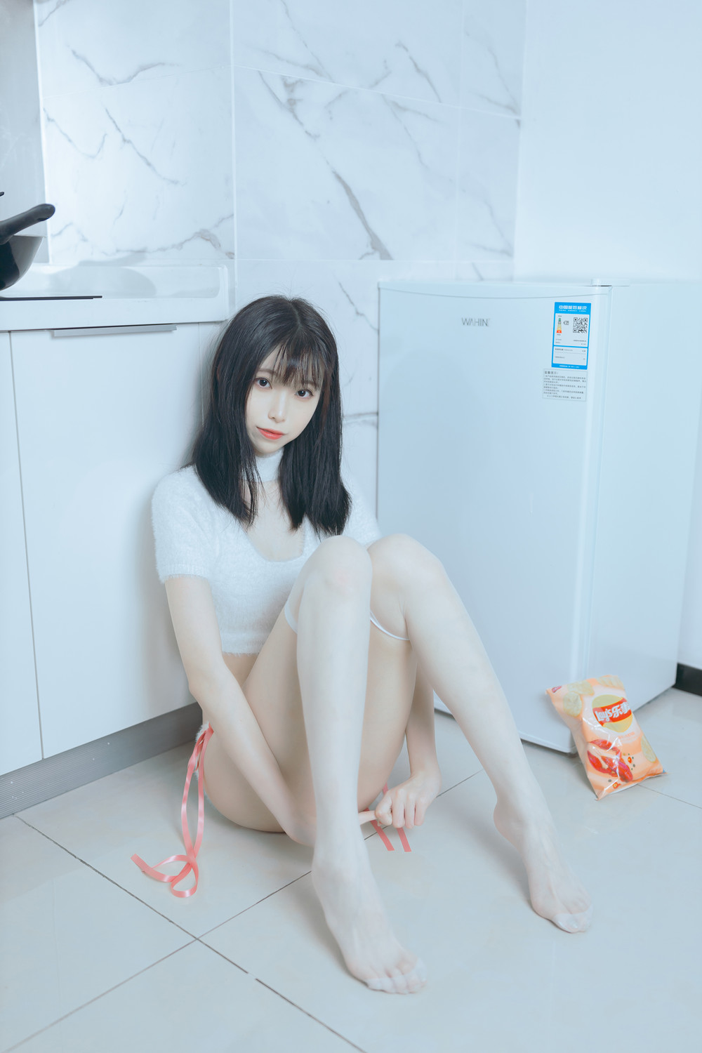 Cosplay 许岚LAN – 纯欲毛衣