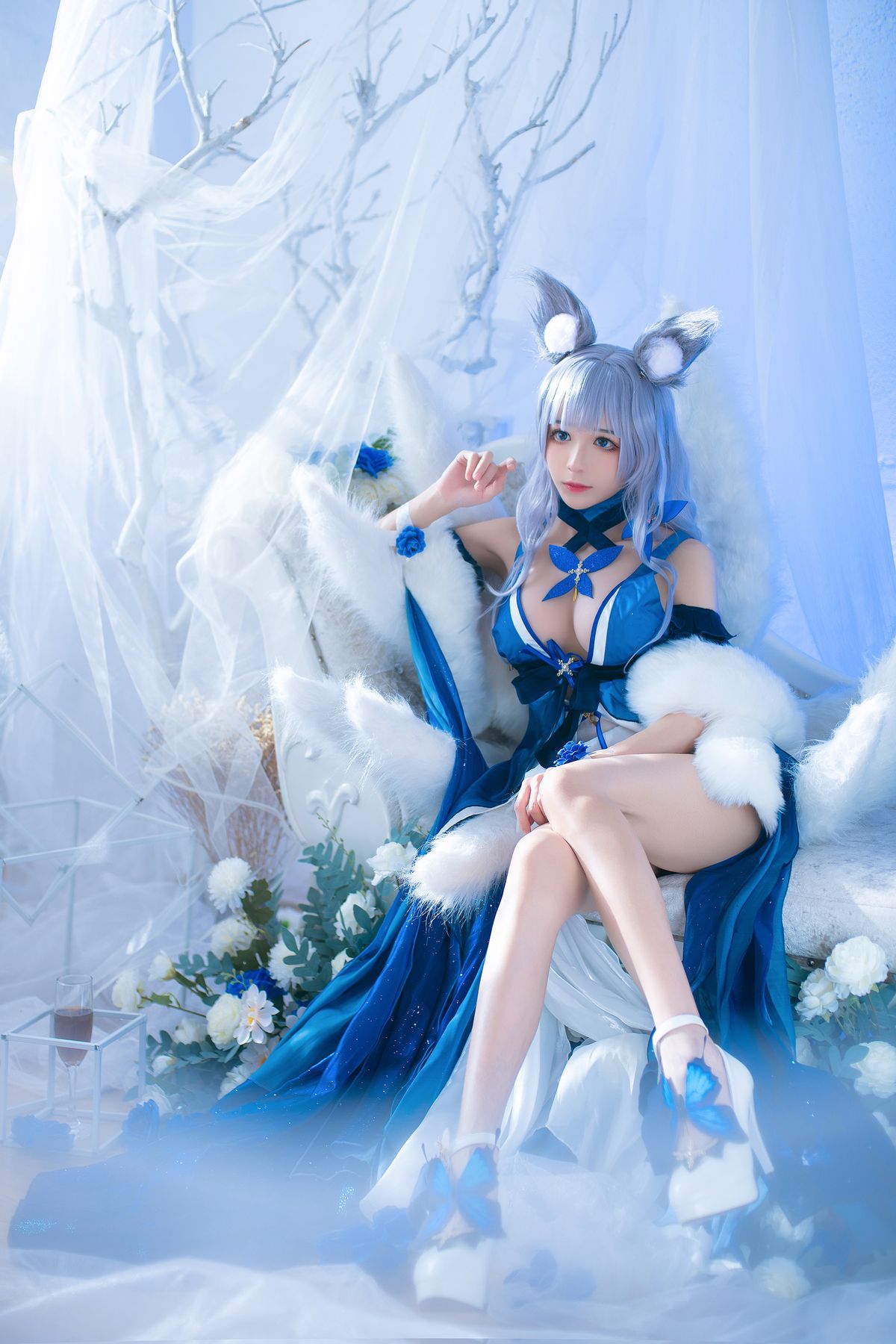 Coser@Tomoyo酱 – 碧蓝 信浓礼服 (23P)