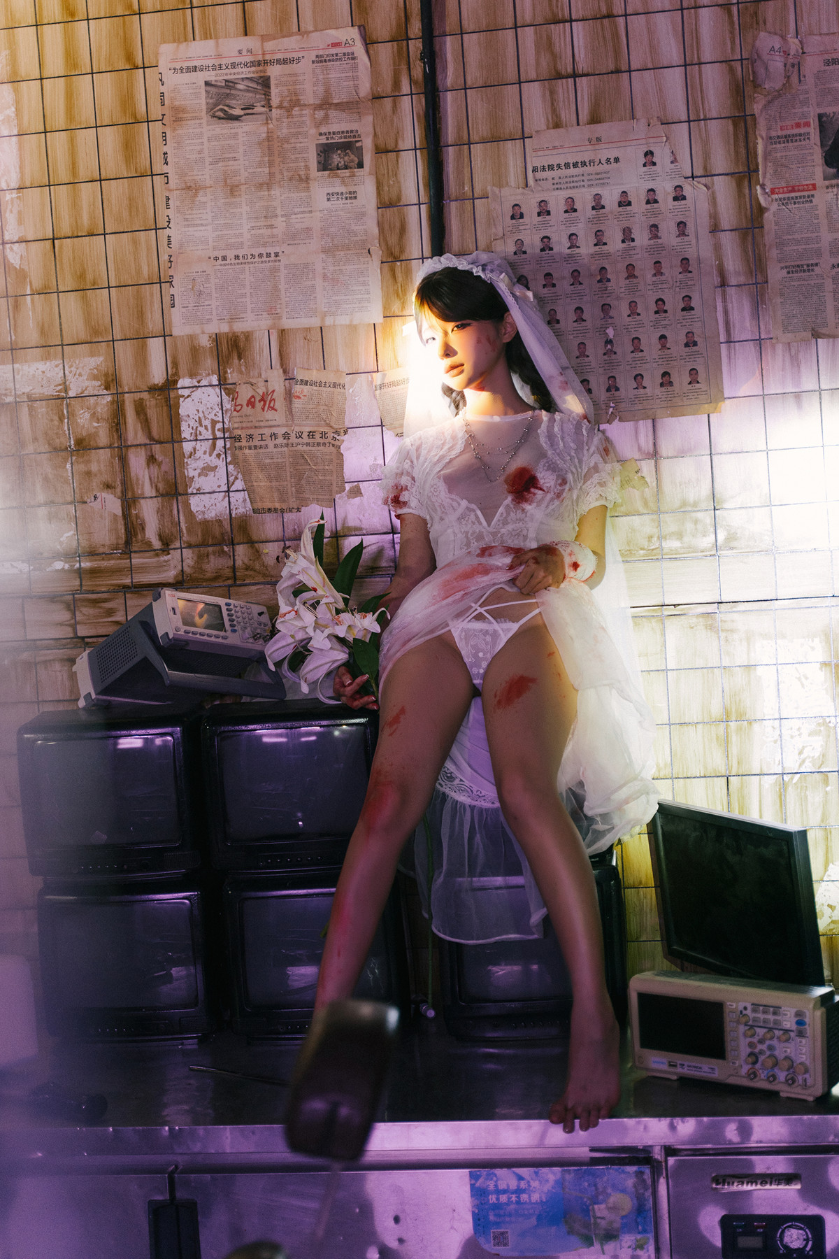 Cosplay 蠢沫沫Chunmomo Boss Set.01(37P)
