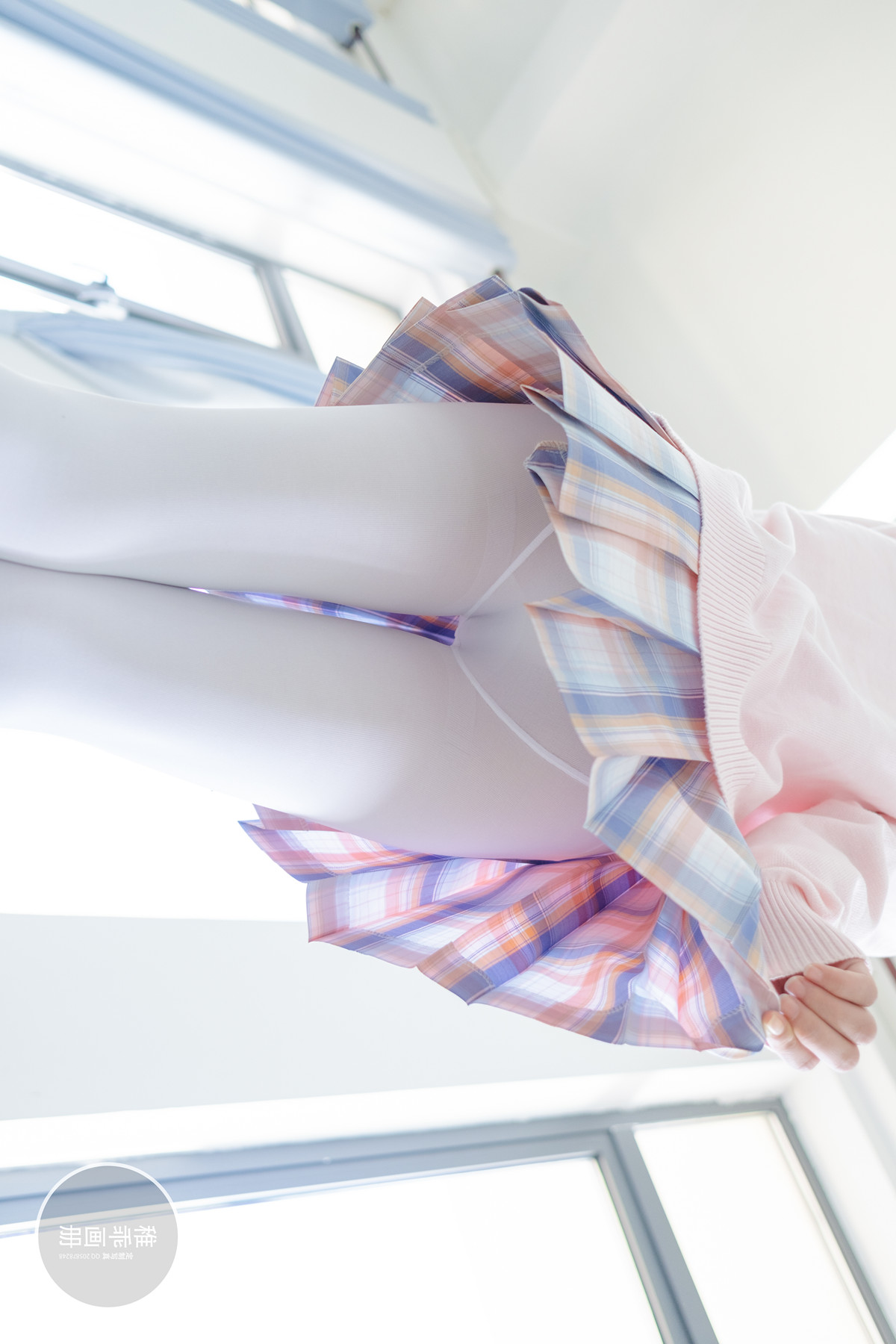 Cosplay 稚乖画册 晴空04 夜夜 80d 白丝jk(60P)