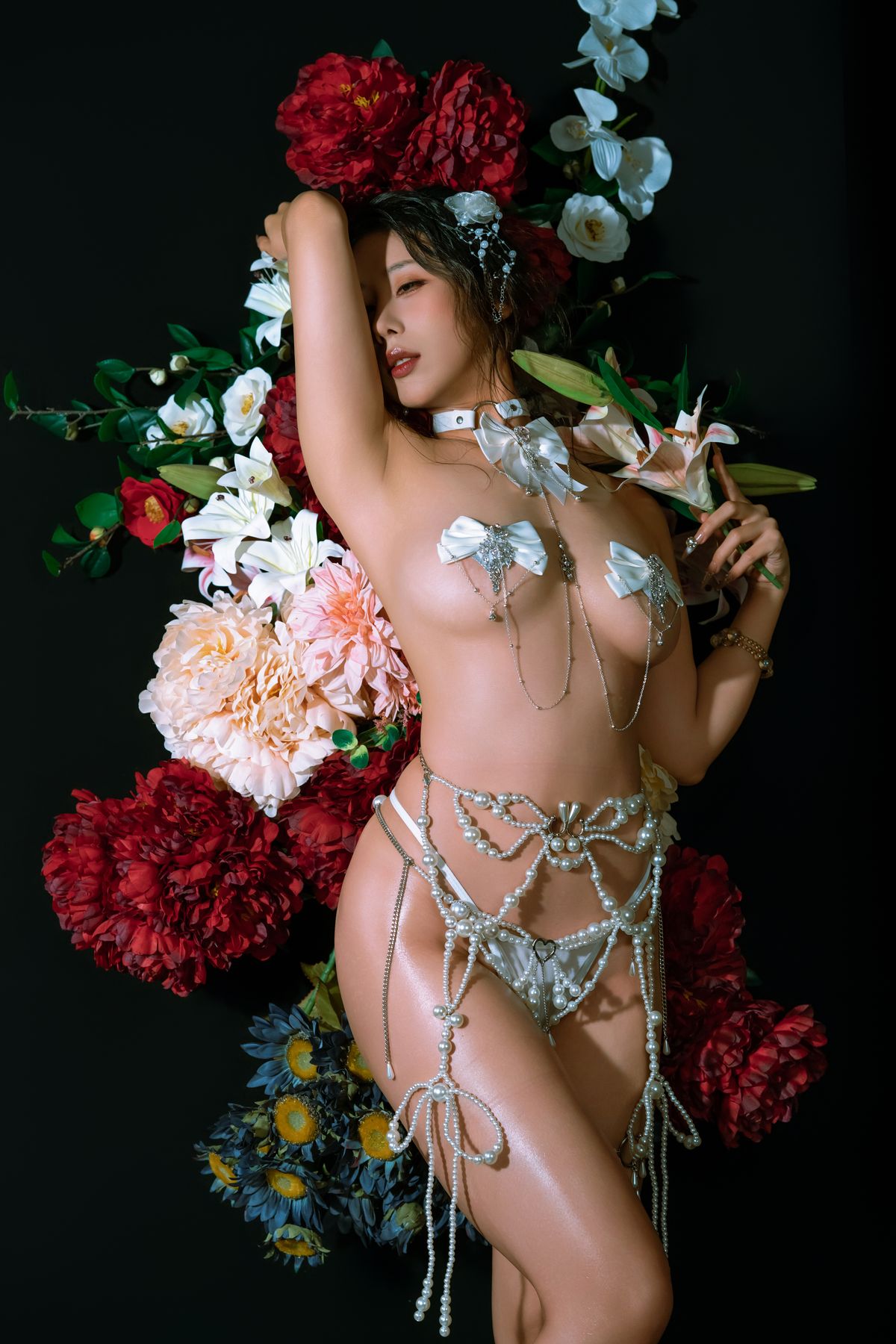 Coser@云溪溪 Yunx1x1 And 奶桃 – 珍珠 (69P)