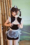 Cosplay Natsuko夏夏子 熊猫女仆(48P)