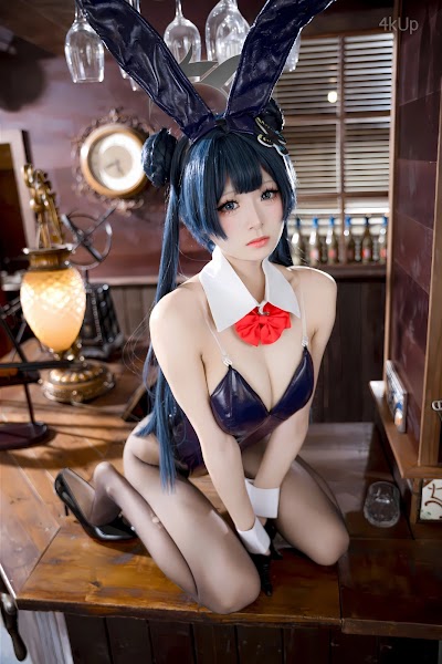 Coser@九柒喵 蔚蓝档案 龙华妃咲 兔女郎