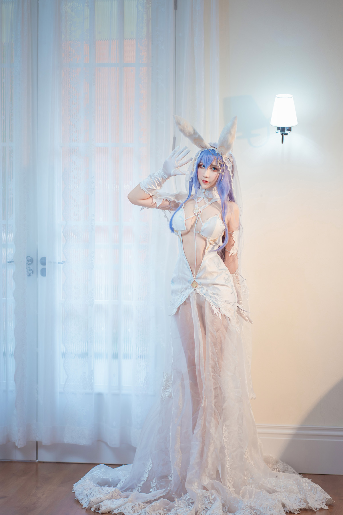 Cosplay 九曲Jean 花园花嫁(32P)