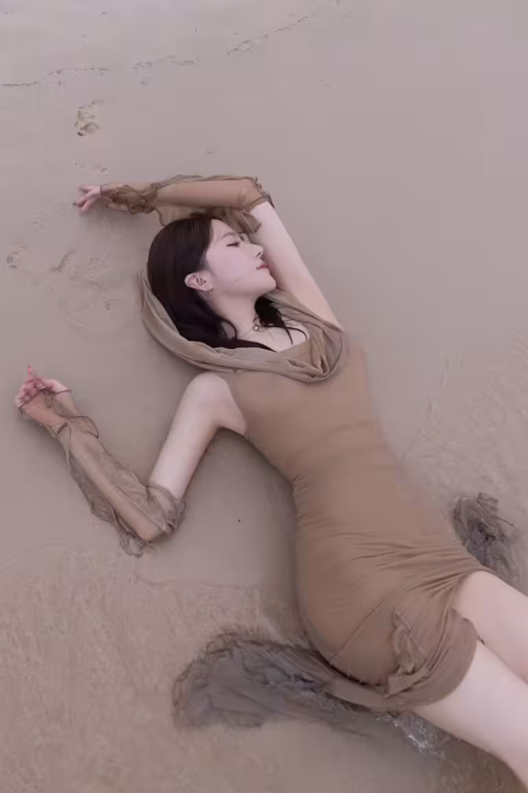 (Cosplay) 魚子醬雨後海灘寫真 (107P)