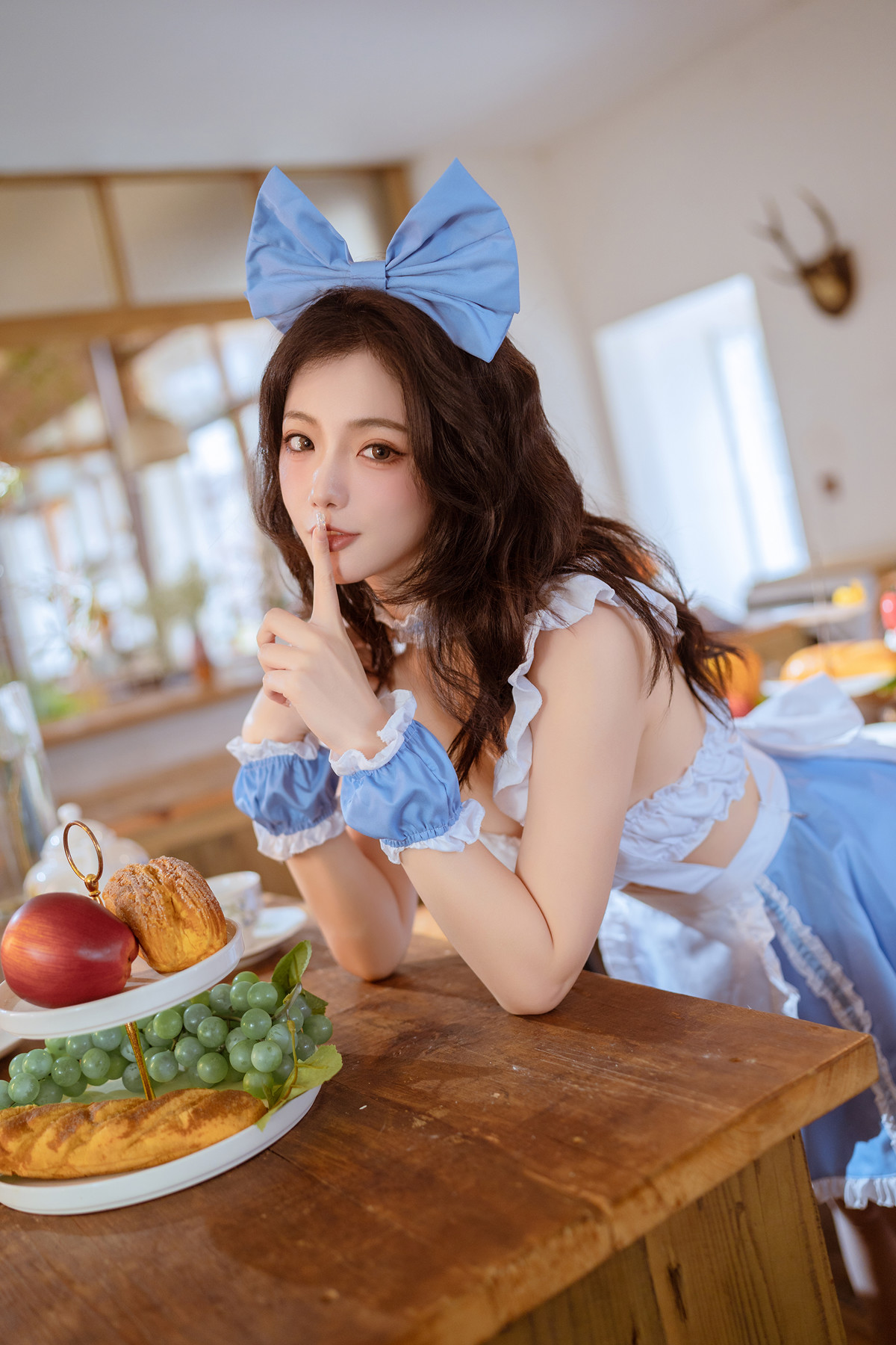 Cosplay 桃良阿宅 女仆的小憩(54P)
