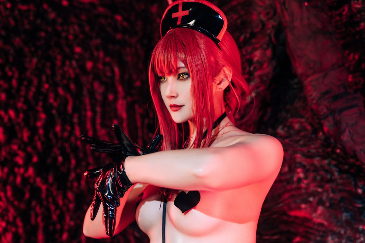 Coser@Natsuko夏夏子 – 玛奇玛护士 (73P)