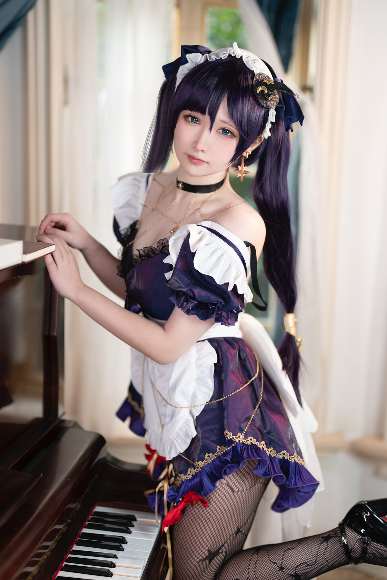 Cosplay 樱梨梨 莫娜女佣