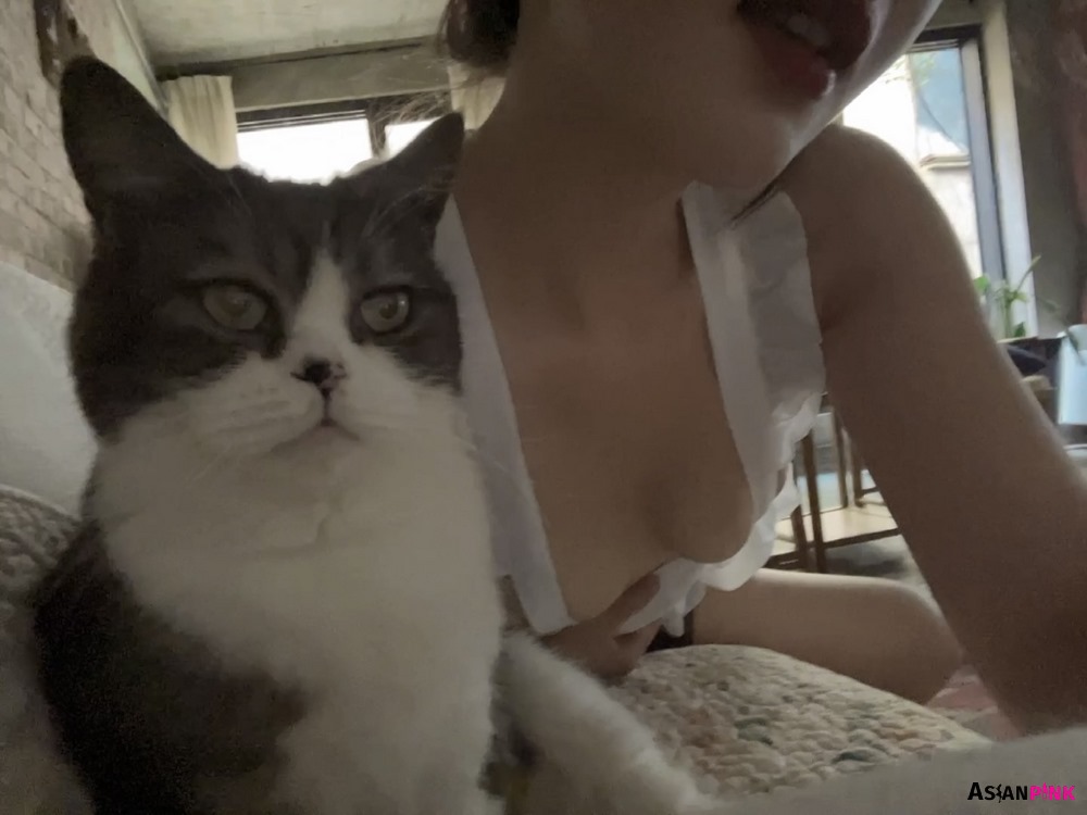 Jiu Shi A Zhu A (就是阿朱啊) – 女仆与猫 Sexy Maid & Cat