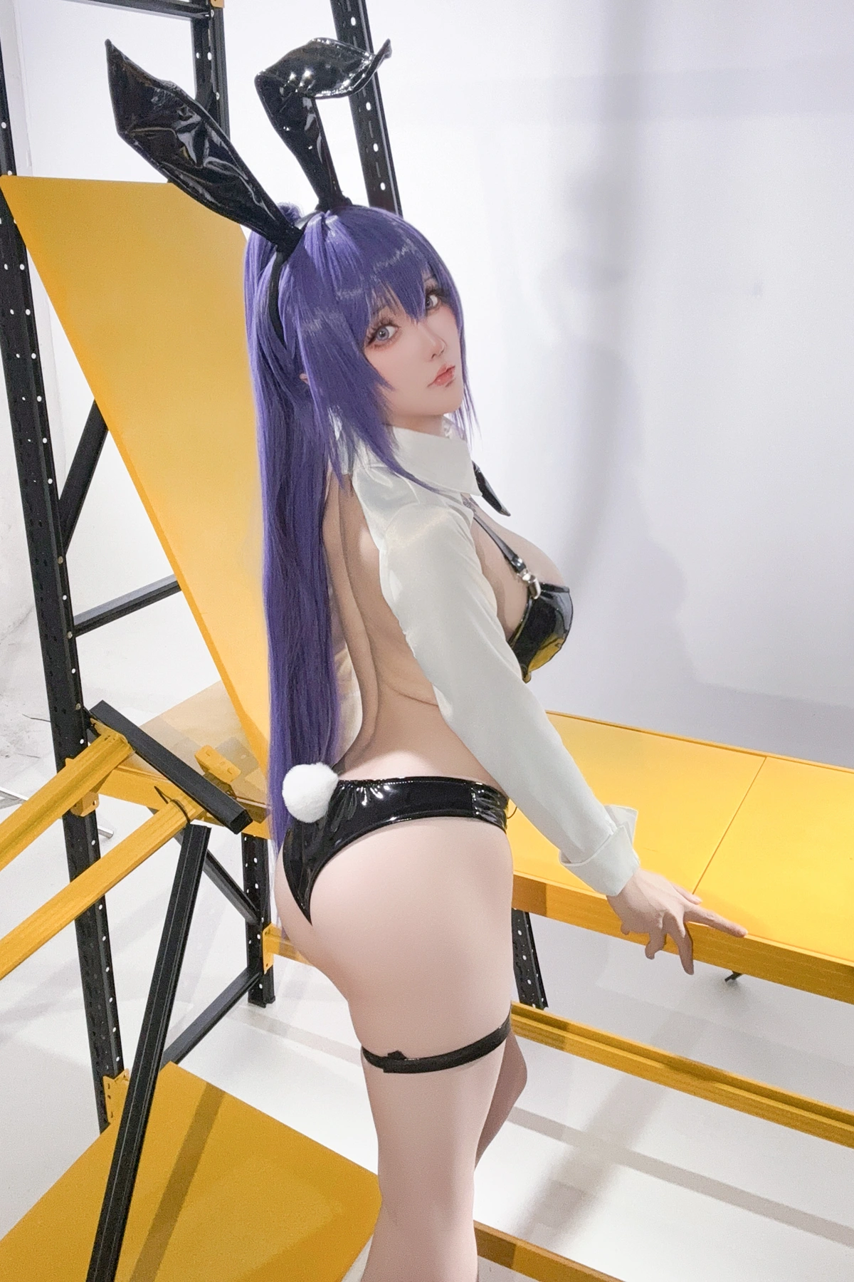 Cosplay 星之迟迟Hoshilily – 尼尔同人 2B学姐服