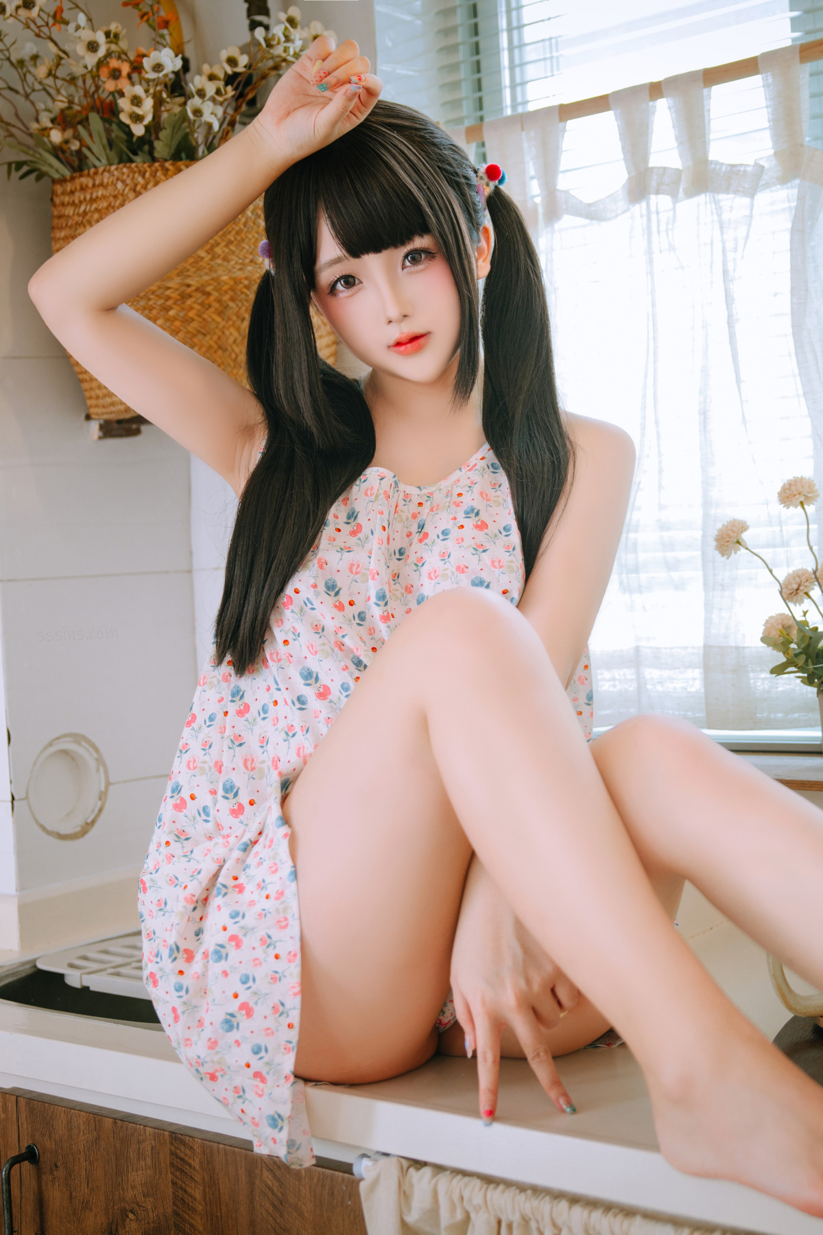 Cosplay Rinaijiao日奈娇 厨房 Set.01(70P)