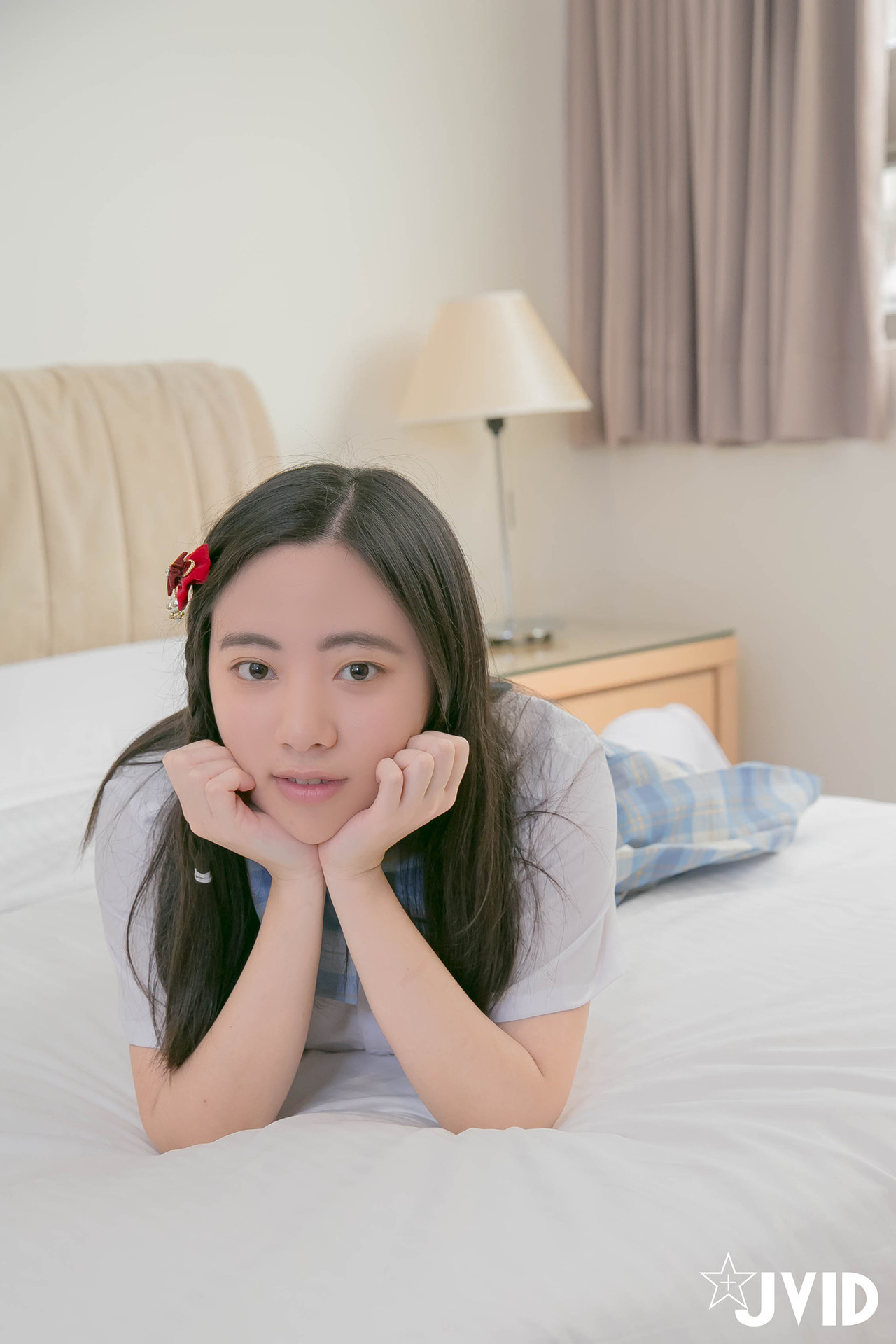 JVID Miyuan 擁有E奶的 MI最喜歡學長了！請用力調教我！學長的三穴調教讓我失神高潮！ Set.01(51P)