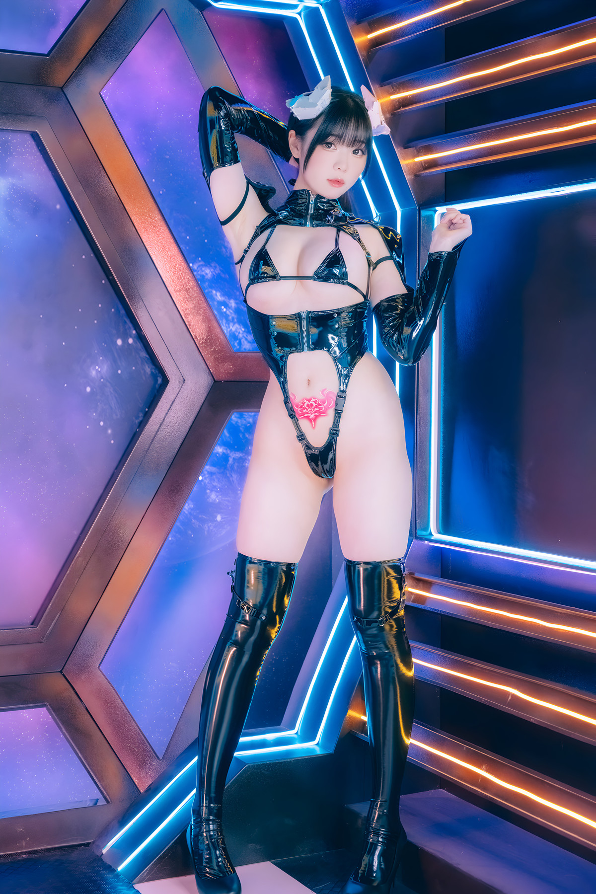 Cosplay 霜月shimo Cyber Shimo サイバー シモ Set.02(30P)