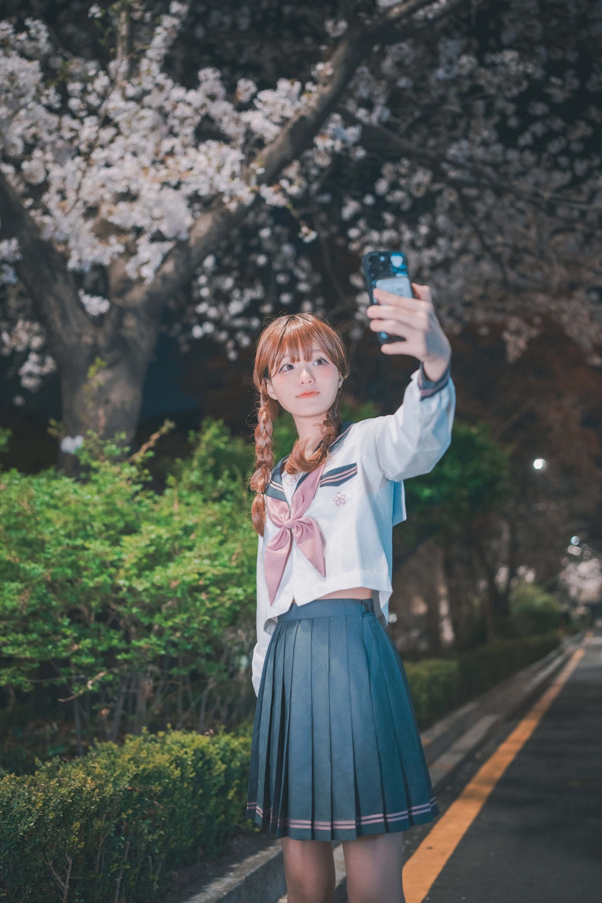 Jeong Jenny 정제니, DJAWA 「Hatsukoi Yozakura」 Set.02