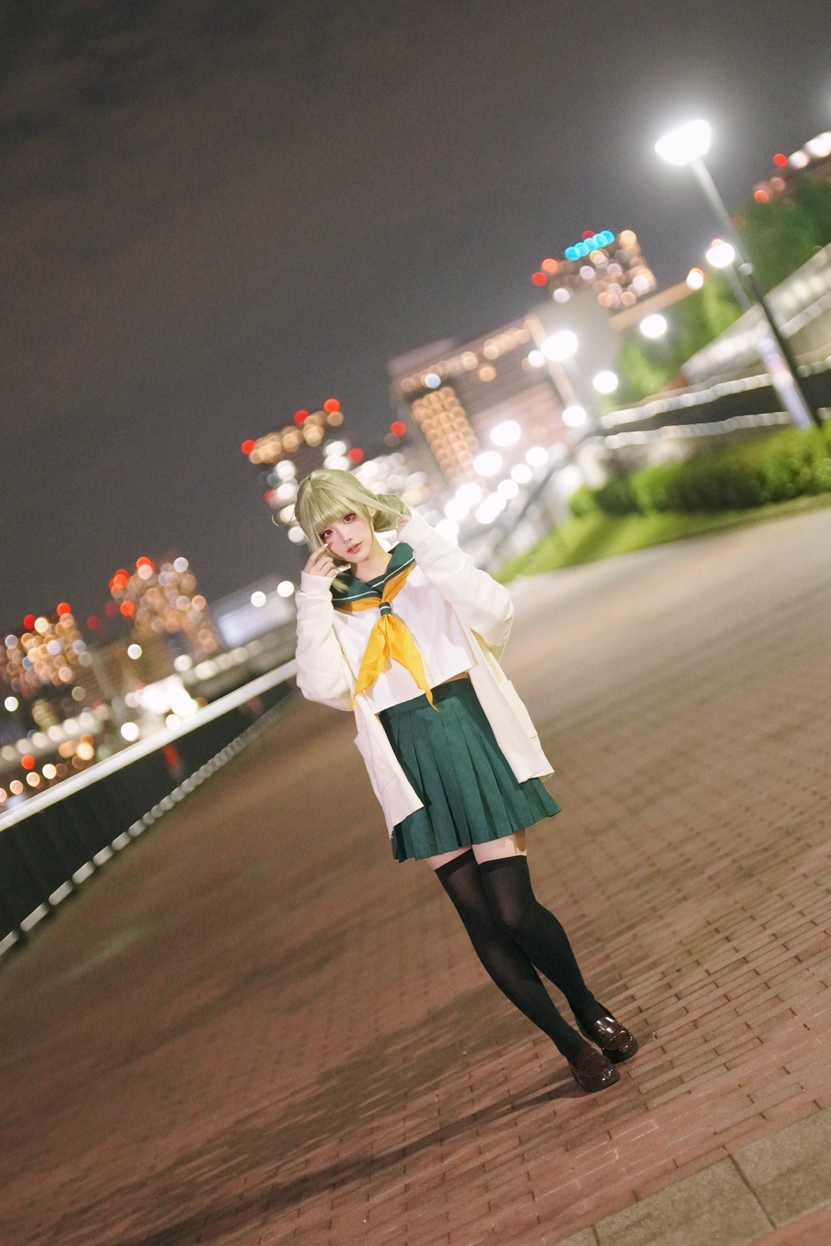 Cosplay 幼愛Youmeko – 小琪舞JK工作服