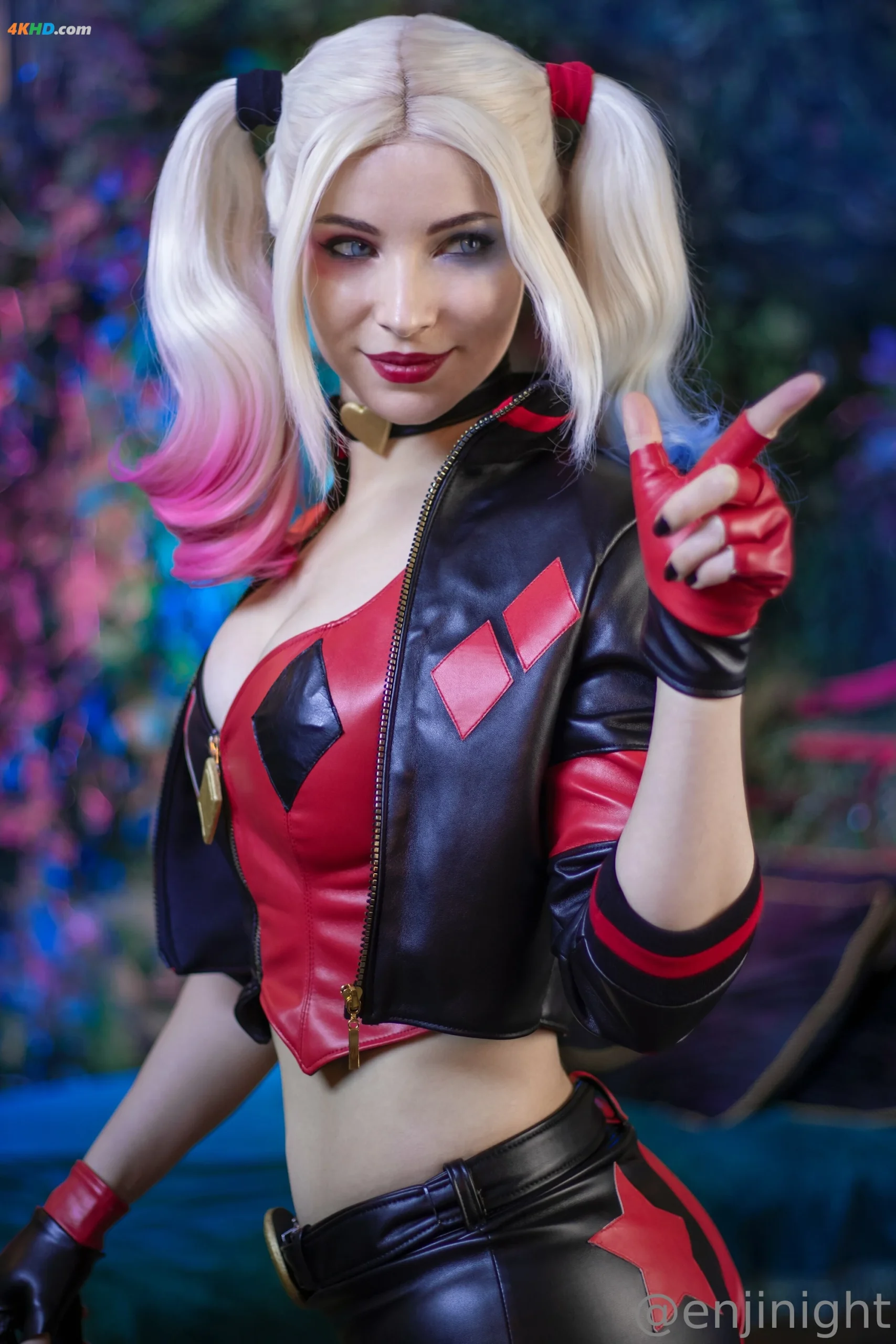 Enji Night – Harley Quinn(55MB)(29photos)