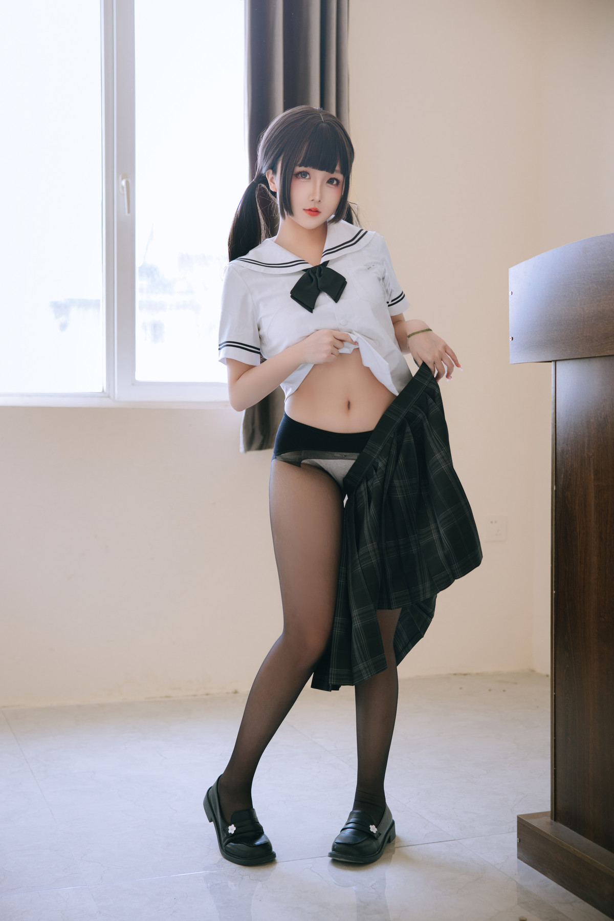 Cosplay Rinaijiao日奈娇 放学后 Set.01(70P)