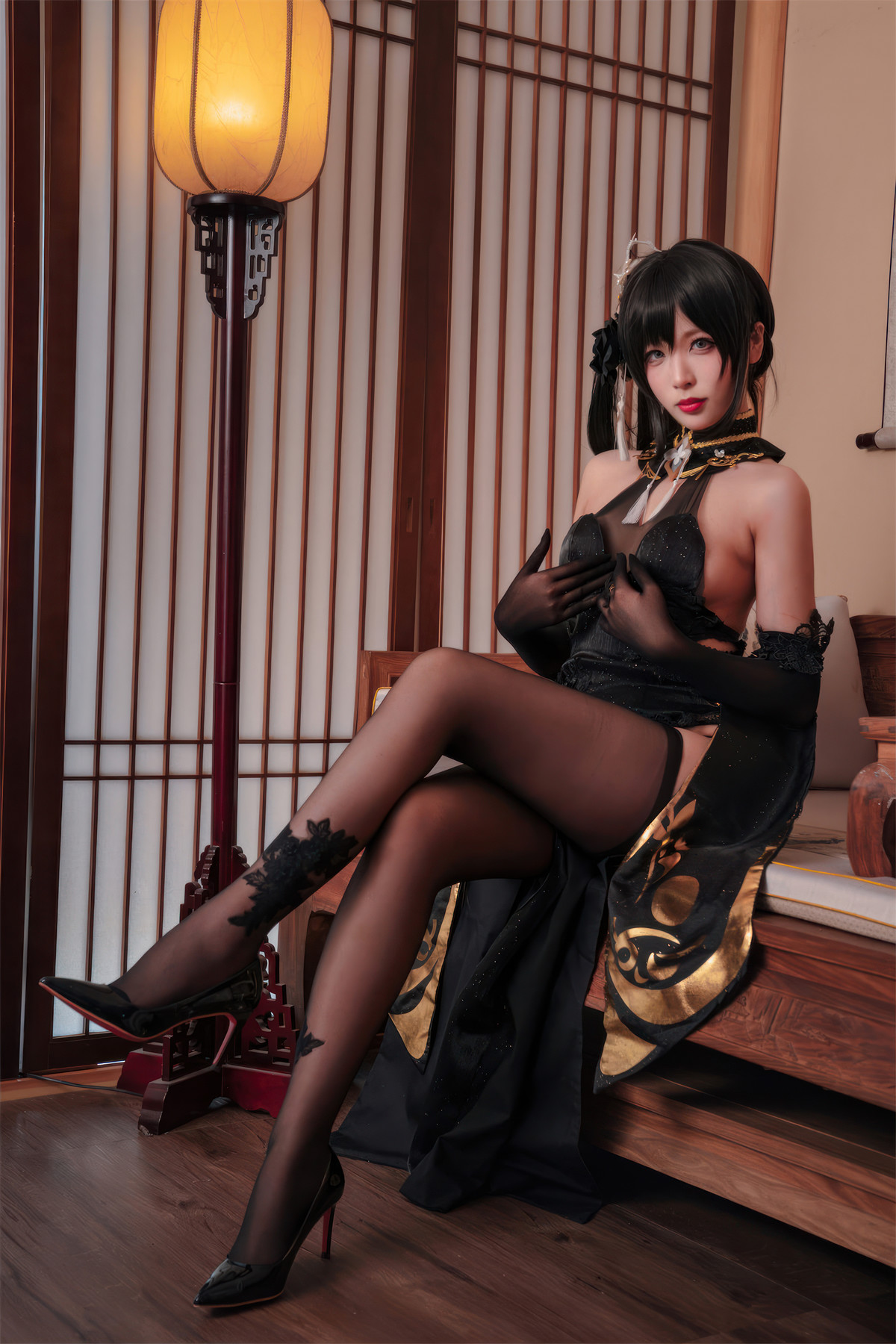 Cosplay 轩萧学姐 碧蓝航线 镇海(45P)