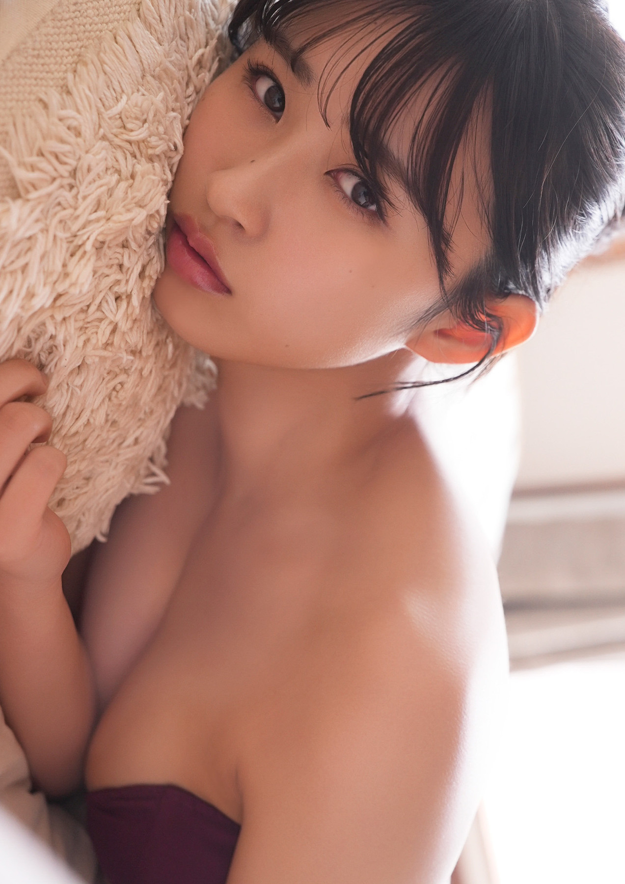 Hinata Matsumoto 松本日向, BOMBデジタル写真集 『はじめての朝』 Set.02