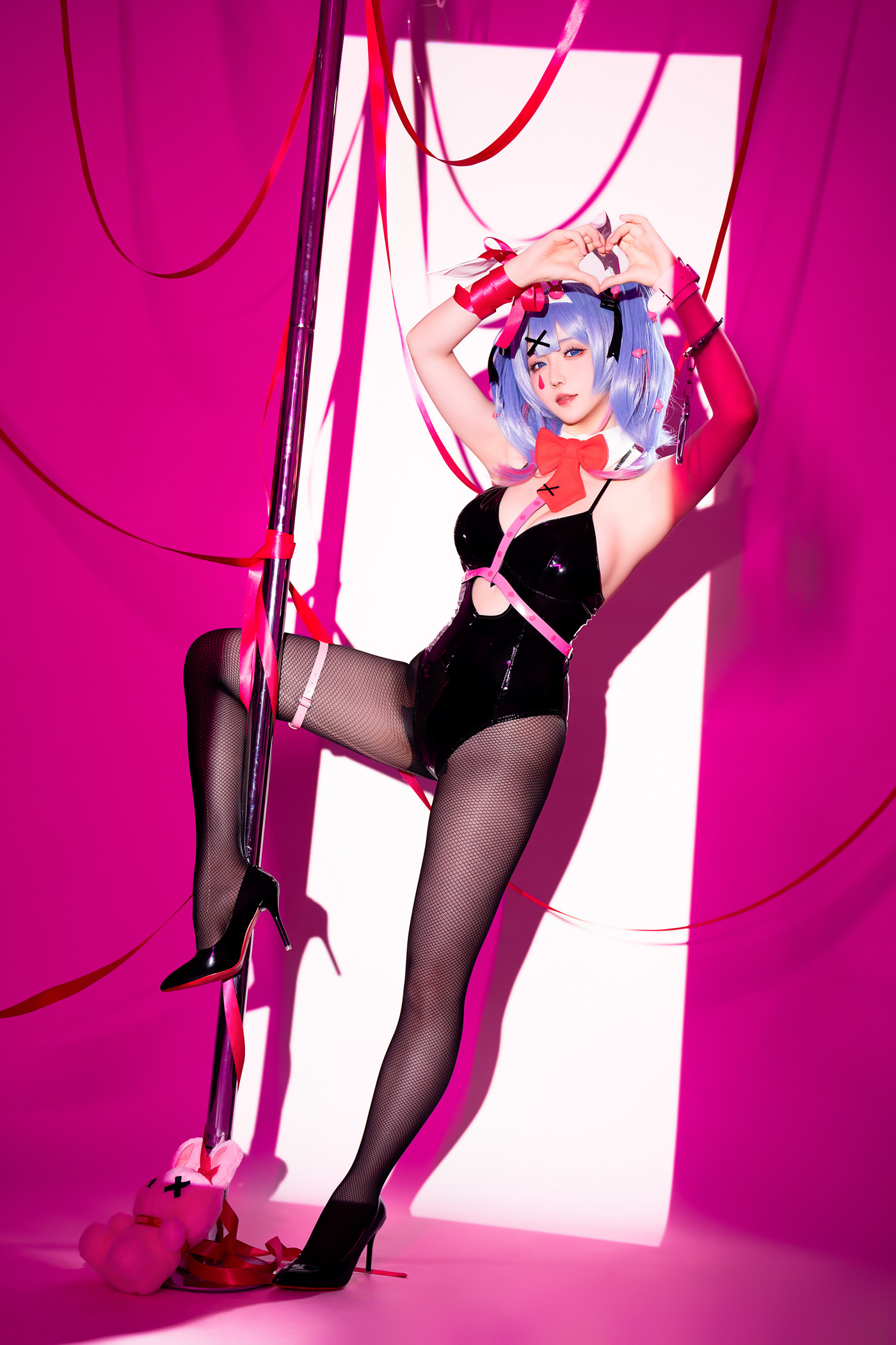 Cosplay 星之迟迟Hoshilily 初音未来 兔子洞(60P)