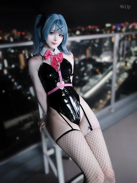 Coser@幼愛Youmeko 初音未来兔子洞兔女郎
